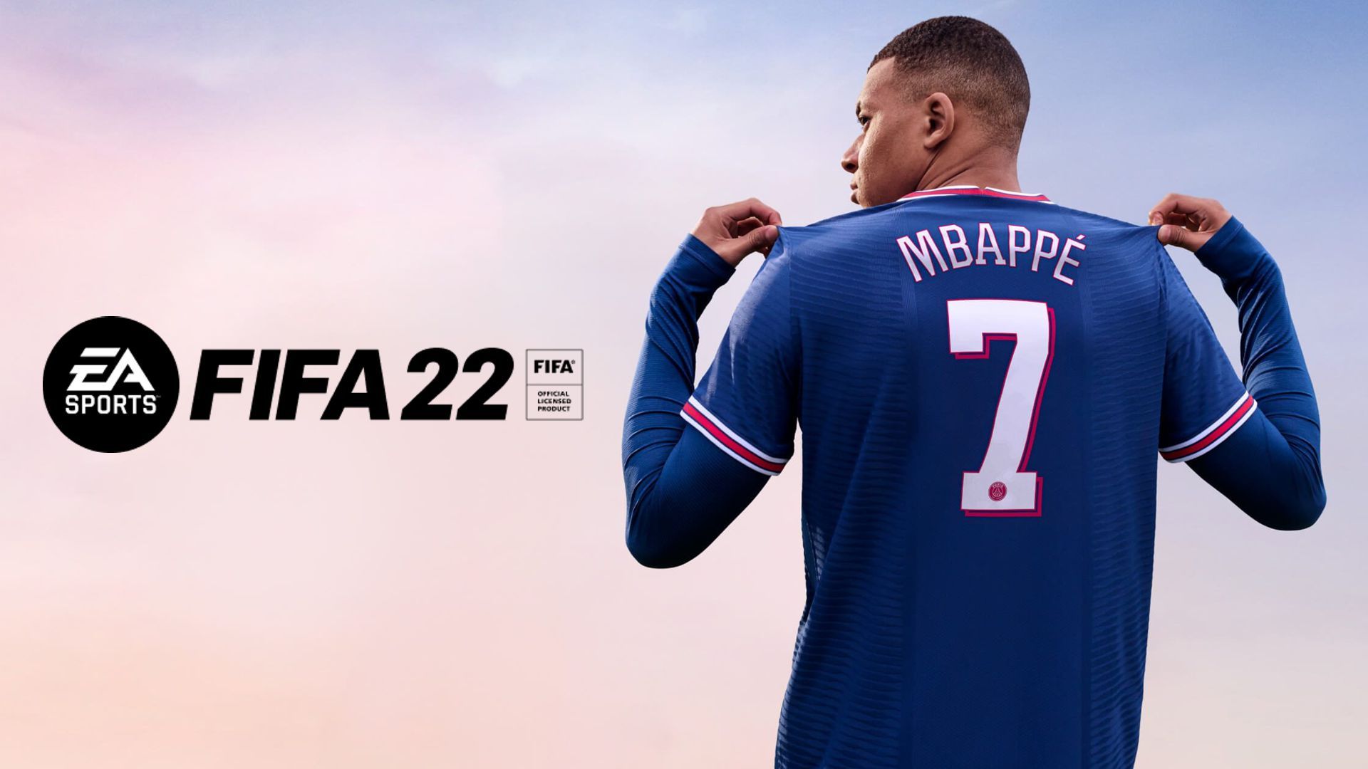 EA Sports FIFA 22 featuring French striker Kylian Mbappe